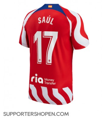 Atletico Madrid Saul Niguez #17 Hemma Matchtröja 2022-23 Kortärmad